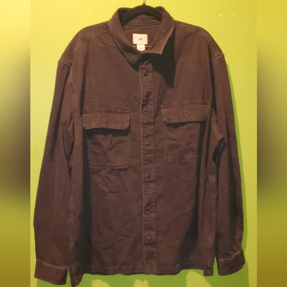 Shacket faded black
